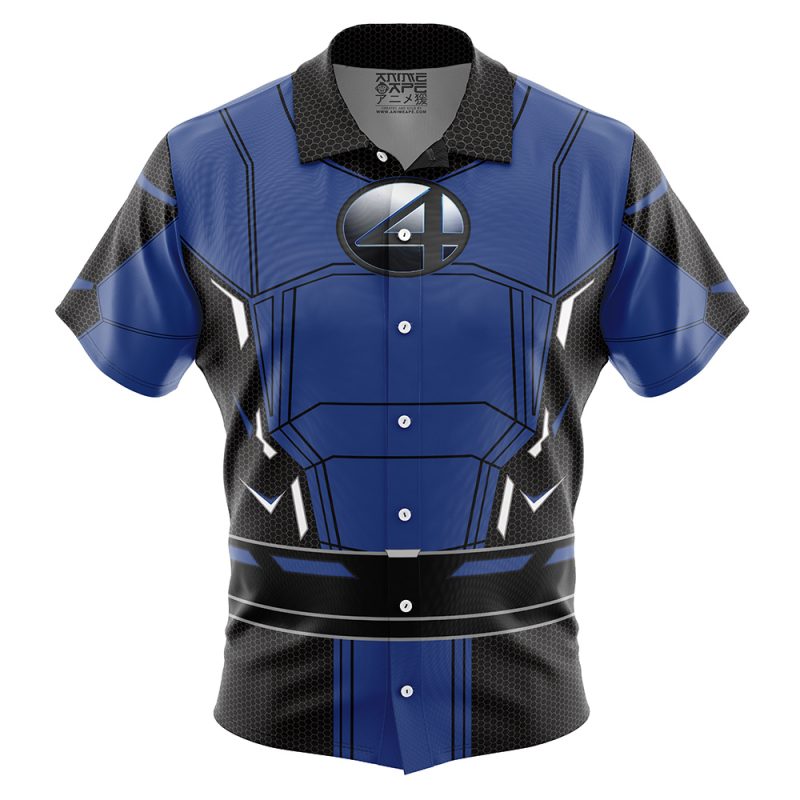 Fantastic Four Marvel Button Up Hawaiian Shirt