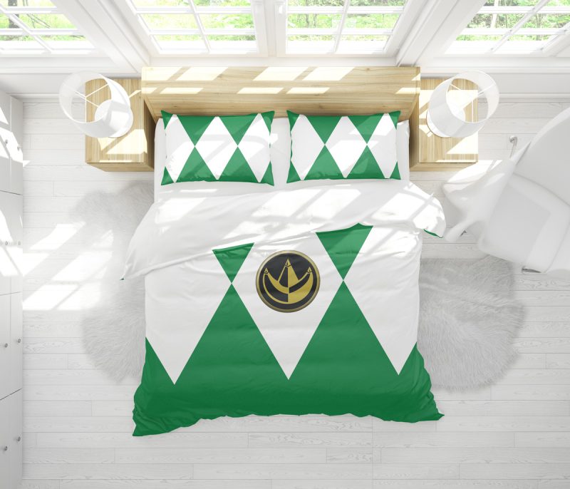Green Ranger Mighty Morphin Power Rangers Bedding Set - Image 2
