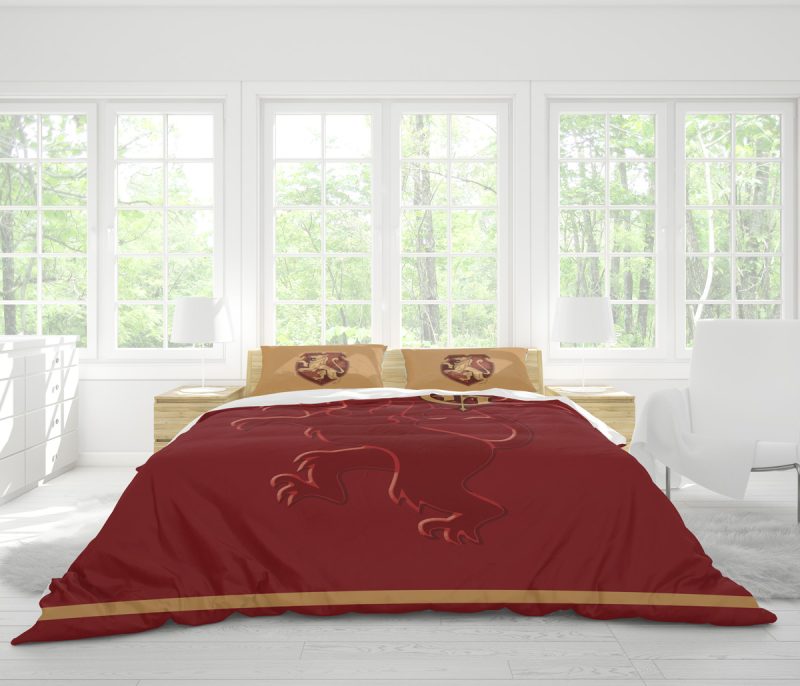 Gryffindor Hogwarts Legacy Bedding Set - Image 4