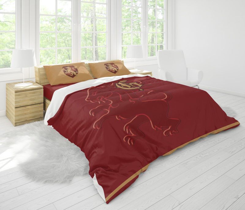 Gryffindor Hogwarts Legacy Bedding Set - Image 3