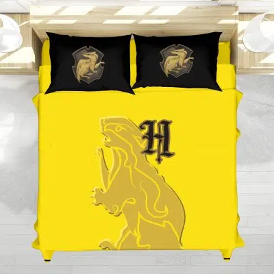 Hufflepuff Hogwarts Legacy Bedding Set