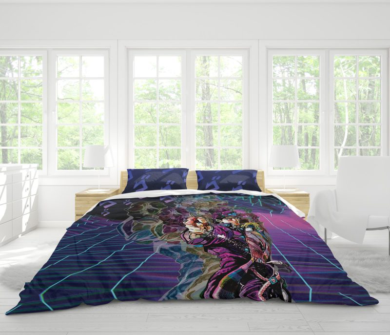 Kujo Jotaro Jojo's Bizarre Adventure Bedding Set - Image 4