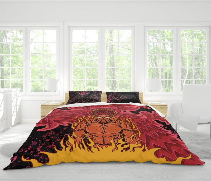 Might Guy 8th Gate Shippuden Bedding Set - Image 2
