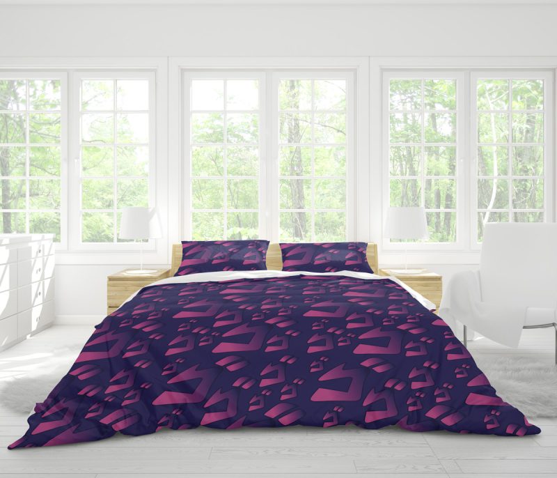 Menacing Aura Jojo's Bizarre Adventure Bedding Set - Image 4