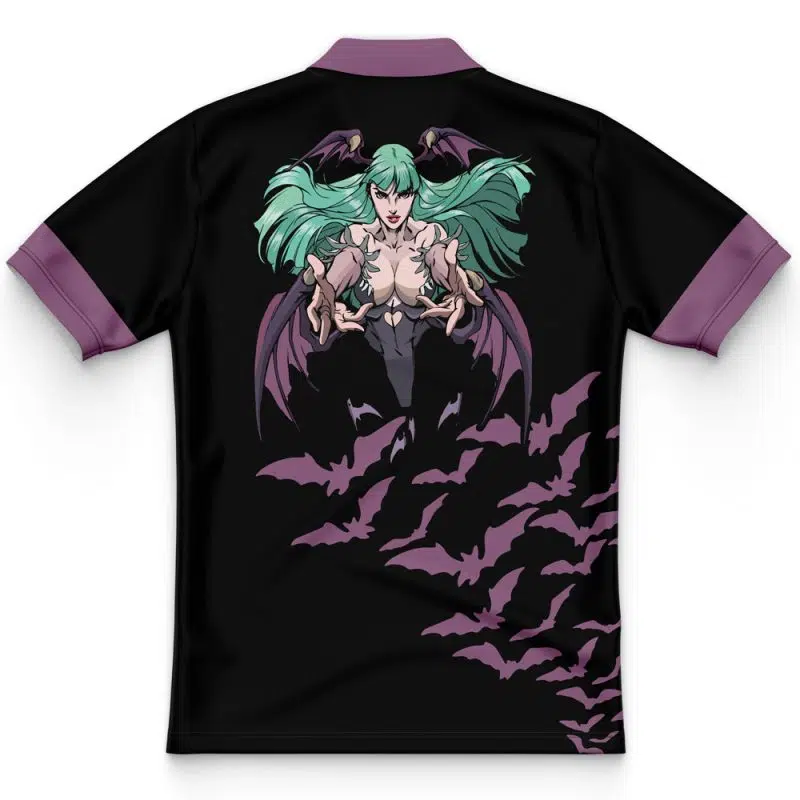 Morrigan Darkstalkers Polo Shirt