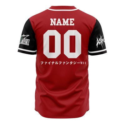 Personalized Avalanche Final Fantasy 7 Baseball Jersey