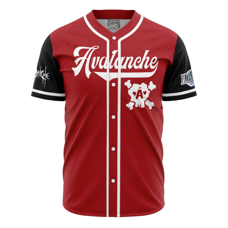 Personalized Avalanche Final Fantasy 7 Baseball Jersey