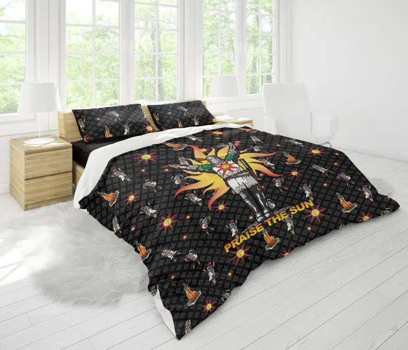 Praise The Sun Dark Souls Bedding Set - Image 3