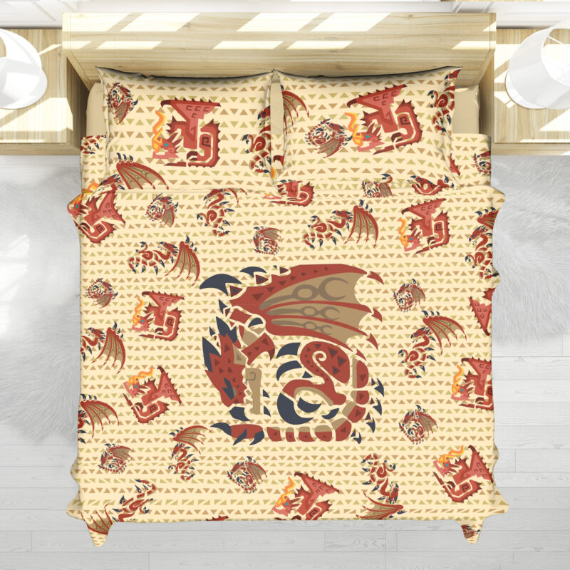 Rathalos Monster Hunter Bedding Set