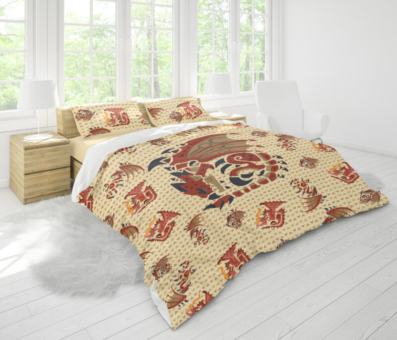 Rathalos Monster Hunter Bedding Set - Image 2