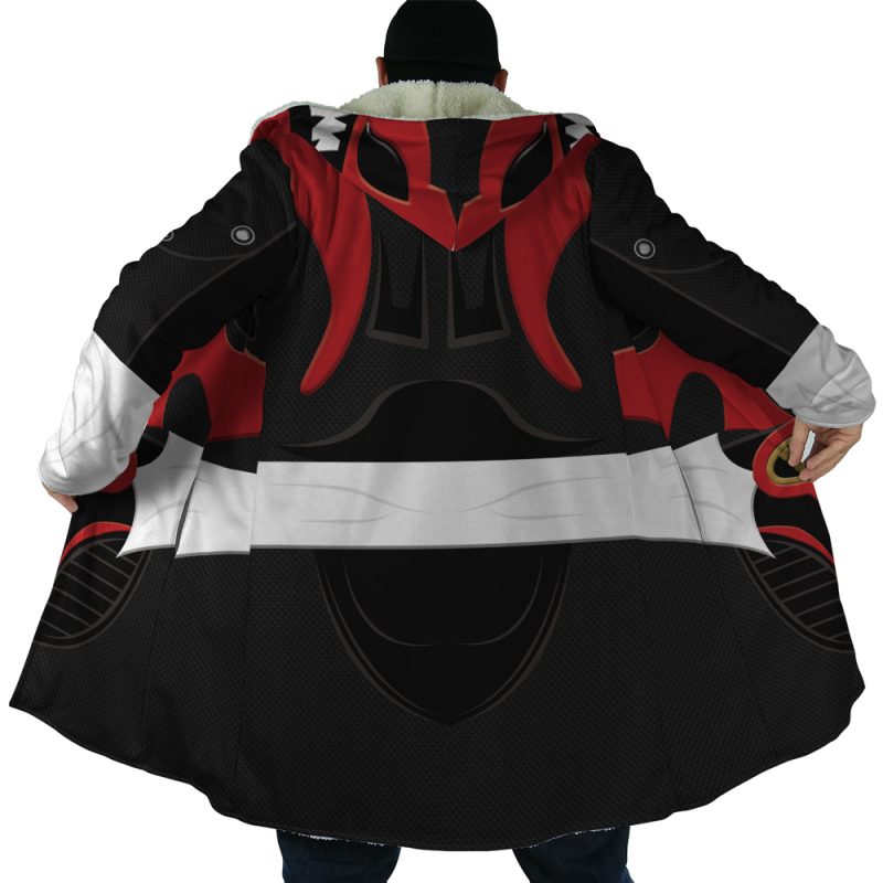Red Psycho Rangers Dream Cloak Coat - Image 6