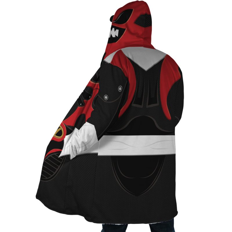 Red Psycho Rangers Dream Cloak Coat - Image 4