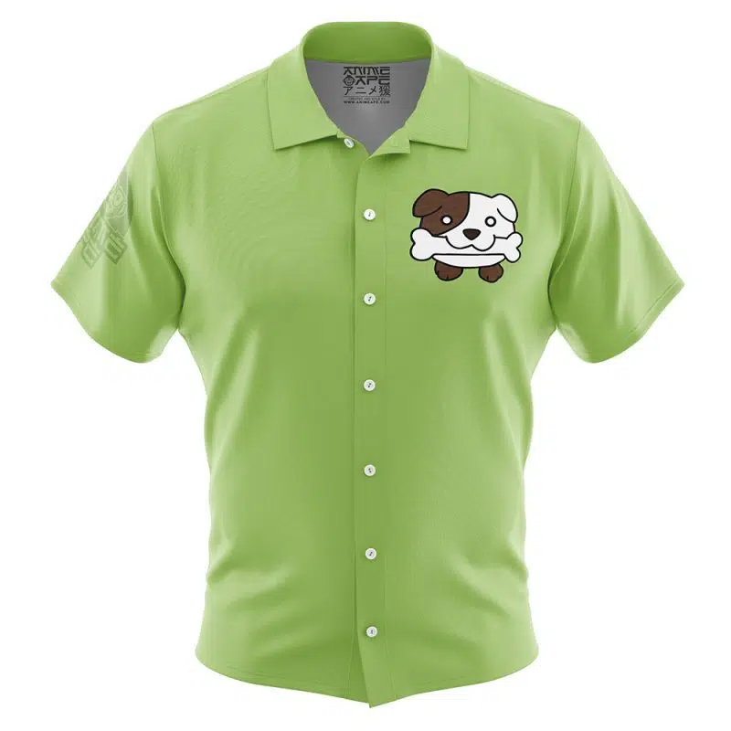Shigeo Kageyama Puppy Mob Psycho100 Button Up Hawaiian Shirt