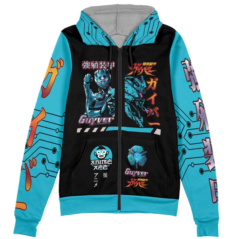 Sho Fukamachi Guyver Streetwear Zip Hoodie Jacket