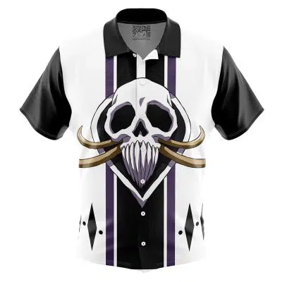 Shunsui Kyoraku Bleach Button Up Hawaiian Shirt