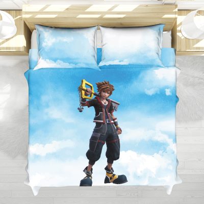 Sora Kingdom Hearts Bedding Set