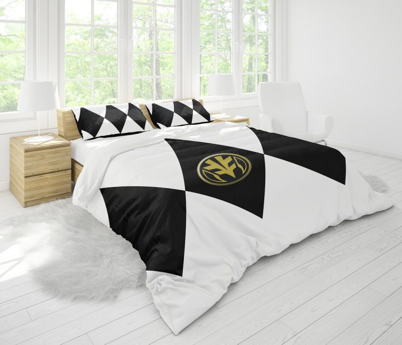 White Ranger Mighty Morphin Power Rangers Bedding Set - Image 4