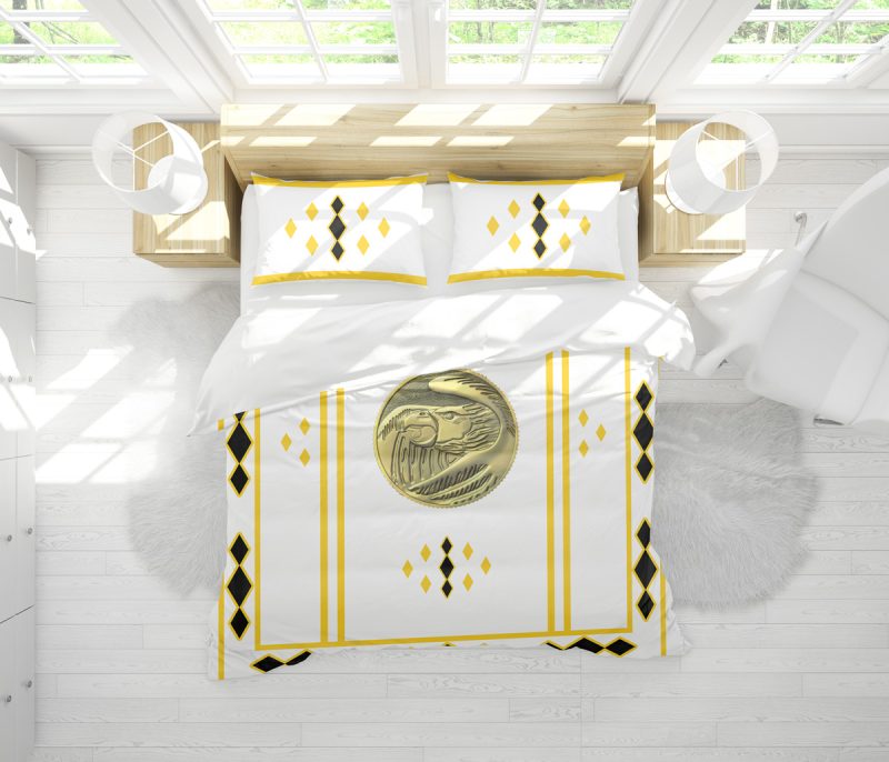 White Ranger Ninjetti  Rangers Bedding Set - Image 2