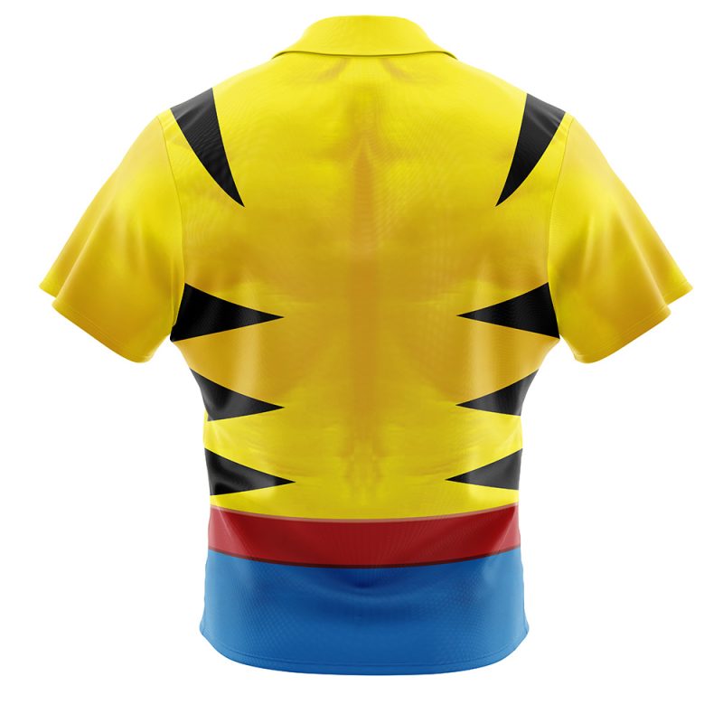 Wolverine Marvel Button Up Hawaiian Shirt - Image 2