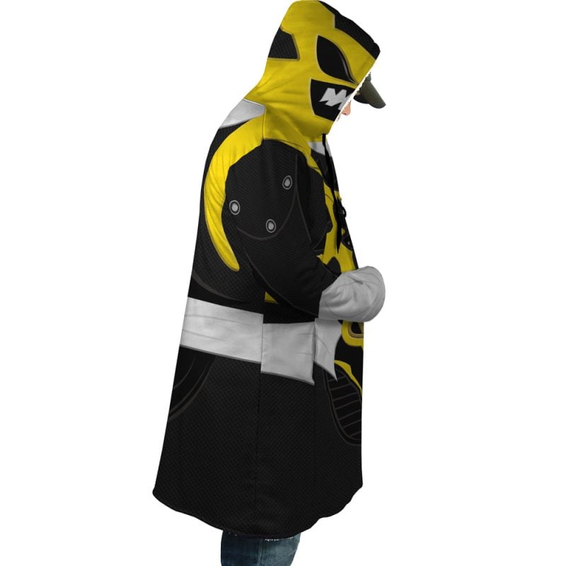 Yellow Psycho Rangers Dream Cloak Coat - Image 3