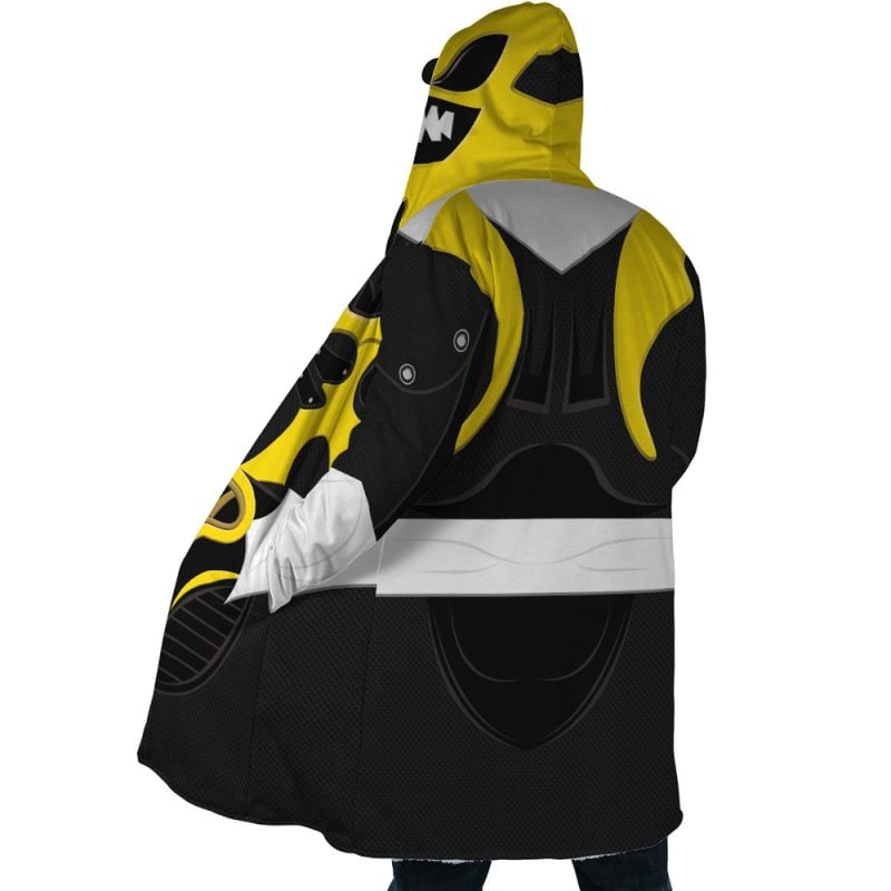 Yellow Psycho Rangers Dream Cloak Coat - Image 4