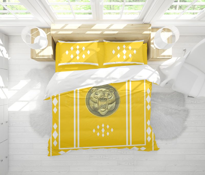 Yellow Ranger Ninjetti  Rangers Bedding Set - Image 2