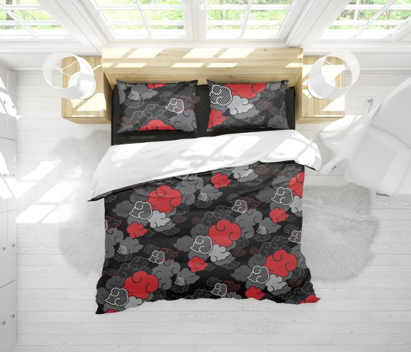 Akatsuki Black Aloha  Bedding Set - Image 2