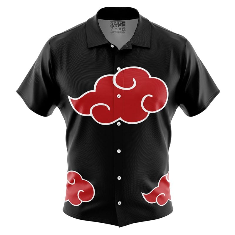 Akatsuki Button Up Hawaiian Shirt