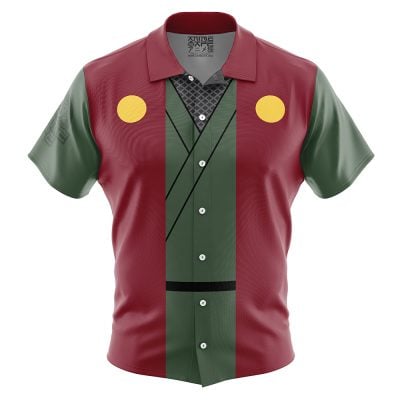 Jiraiya Naruto Button Up Hawaiian Shirt
