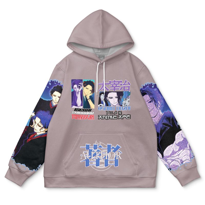 Osamu Dazai No Longer Allowed in Another World Streetwear Hoodie - Image 2