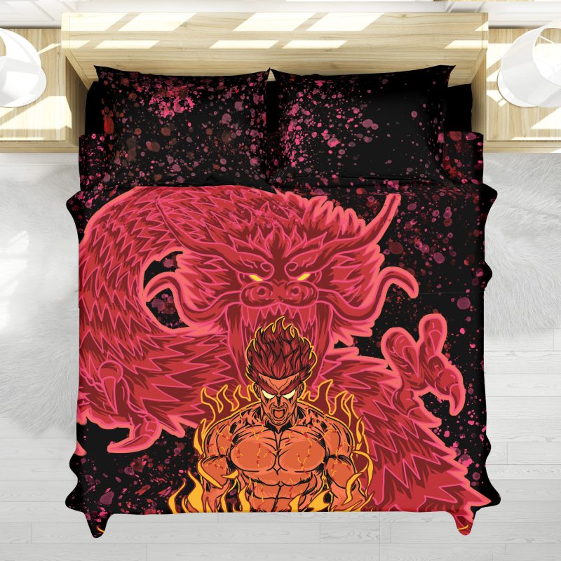 MIght Guy 8th Gate Naruto Bedding Set