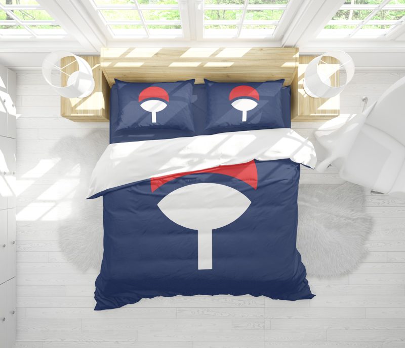 Uchiha Symbol Shippuden Bedding Set - Image 2