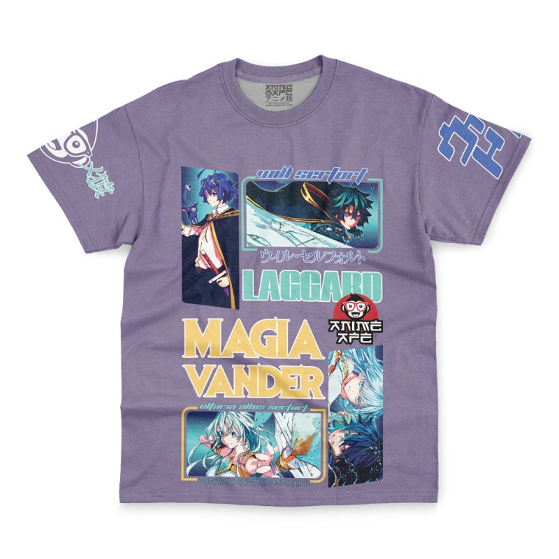 Wistoria Wand and Sword Streetwear T-Shirt - Image 4