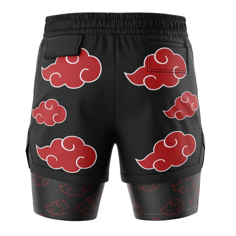 Akatsuki Black 2-in-1 Performance Shorts - Image 4