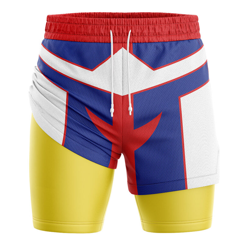 All Might My Hero Academia 2-in-1 Performance Shorts - Image 3