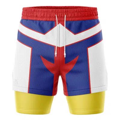 All Might My Hero Academia 2-in-1 Performance Shorts