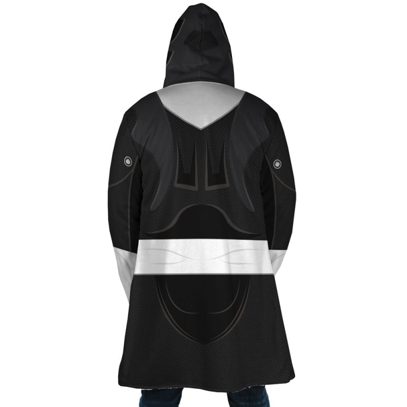 Black Psycho Rangers Dream Cloak Coat - Image 5