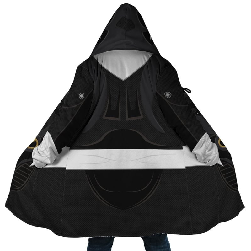 Black Psycho Rangers Dream Cloak Coat