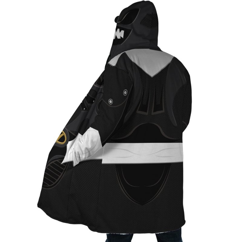 Black Psycho Rangers Dream Cloak Coat - Image 4