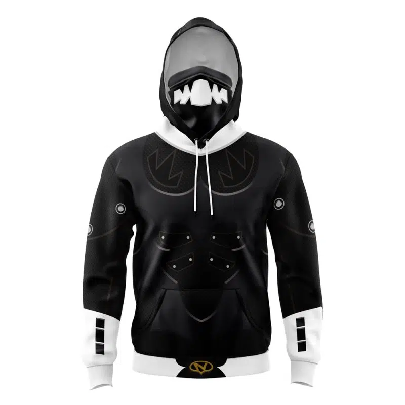 Black Psycho Rangers Masked Hoodie