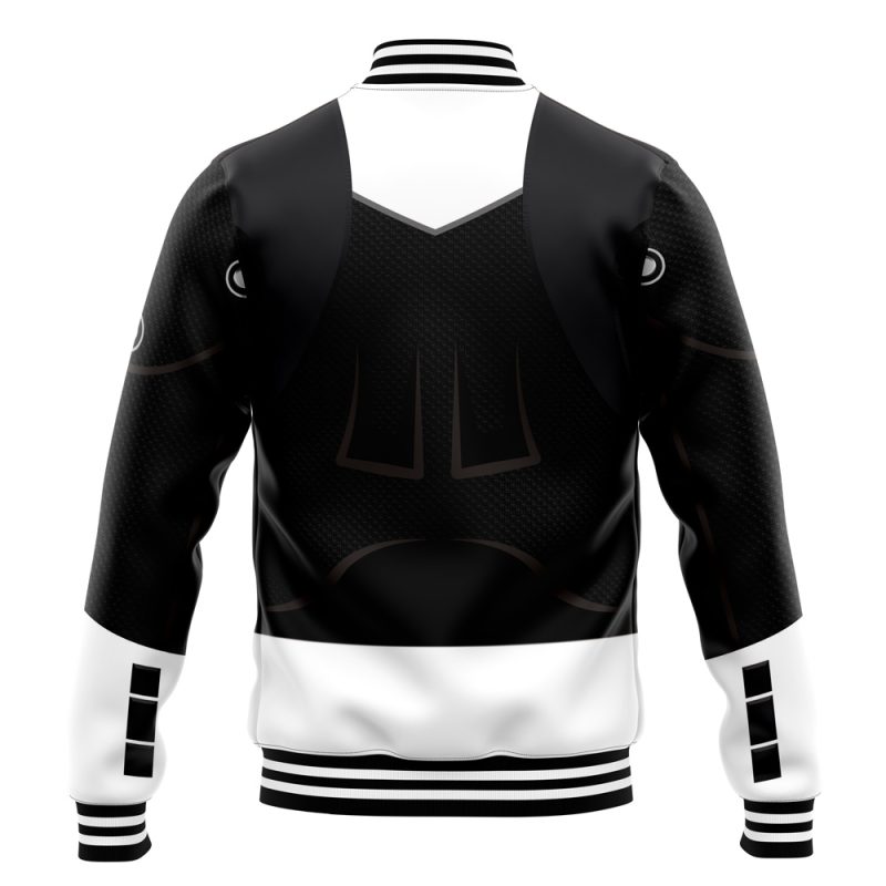 Black Psycho Rangers Varsity Jacket - Image 4