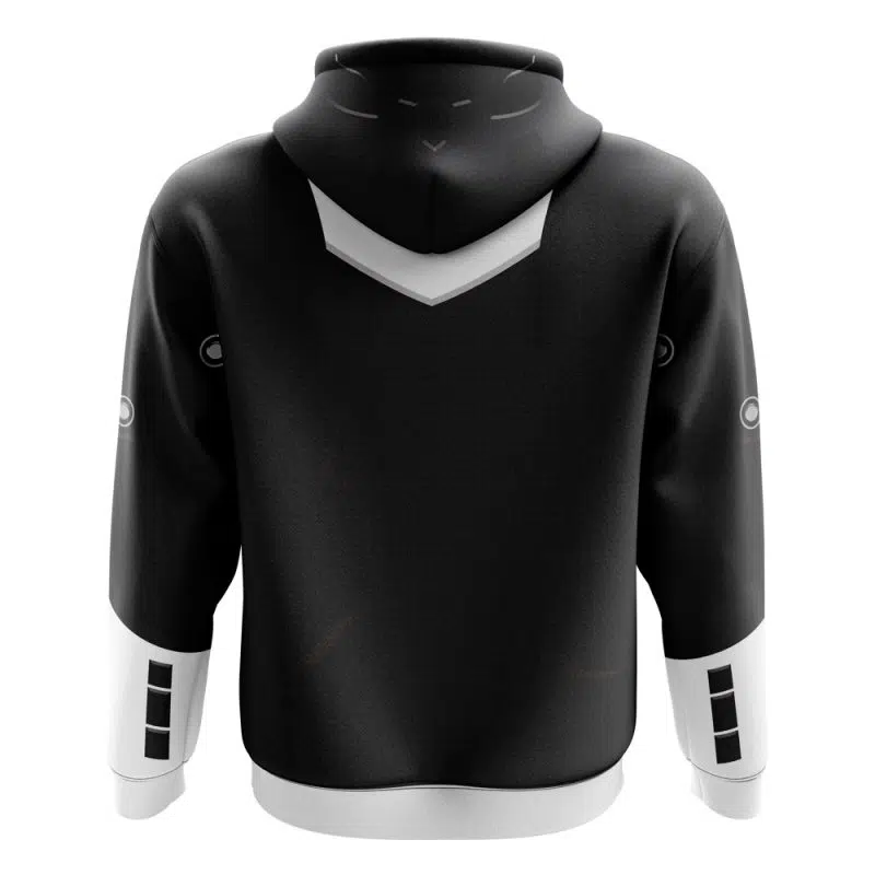 Black Psycho Rangers Zip Hoodie Jacket - Image 2