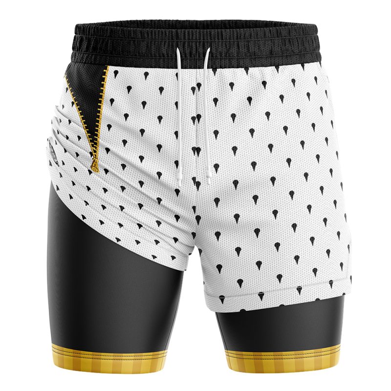 Bruno Bucciarati Jojo's Bizarre Adventure 2-in-1 Performance Shorts - Image 3