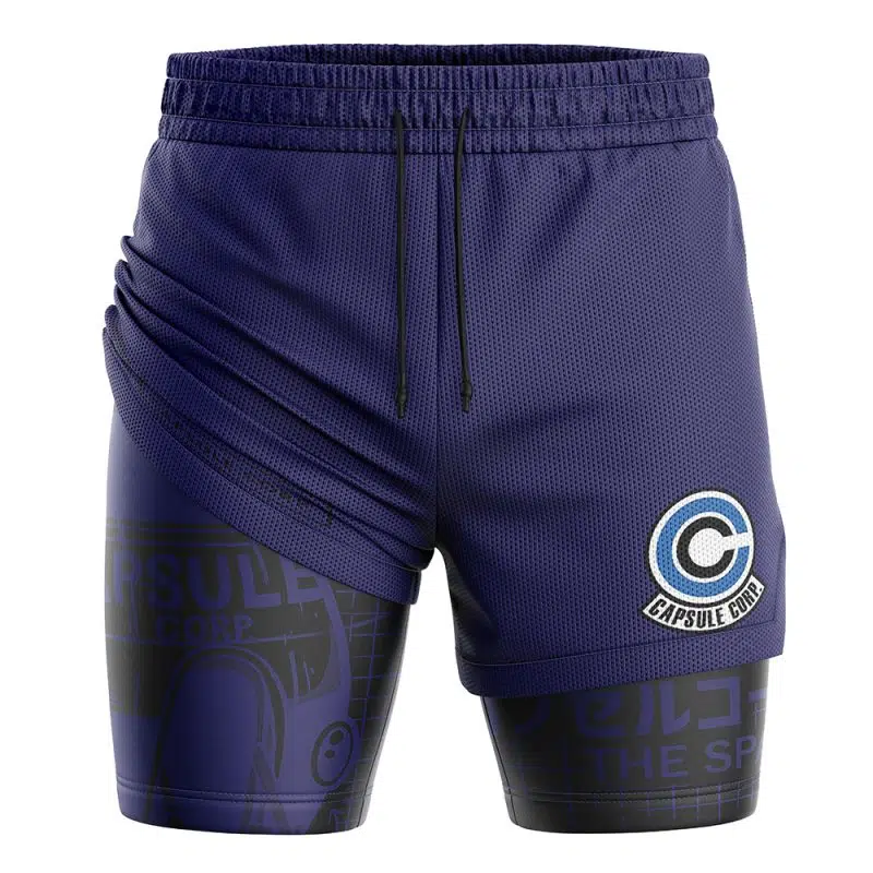 Capsule Corp DBZ 2-in-1 Performance Shorts