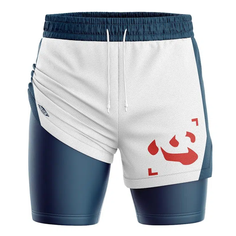 Chairman Netero Hunter X Hunter 2-in-1 Performance Shorts - Image 3