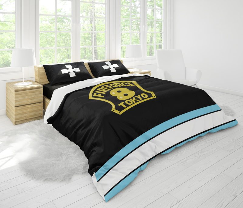 Company 8 Fire Force Bedding Set - Image 3