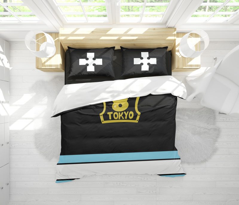 Company 8 Fire Force Bedding Set - Image 2