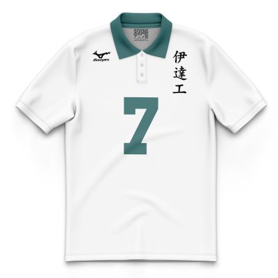 Date Tech High Aone #7 Haikyuu Polo Shirt