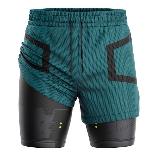 Deku My Hero Academia 2-in-1 Performance Shorts