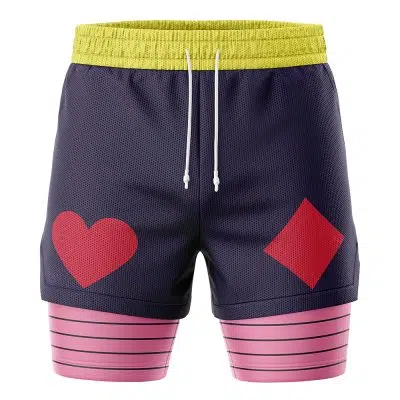 Hisoka First Outfit Hunter X Hunter 2-in-1 Performance Shorts